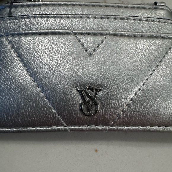 NWT NEW SILVER CARD CASE VS - Picture 4 of 4